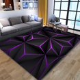 thumbnail image 1 of Abstract Geometric Visual Carpet Gaming E-sports Room Bedroom Bedside Rugs, 1 of 2