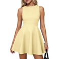 thumbnail image 3 of PRETTYGARDEN A Line Dresses for Women Elegant Classy Sleeveless Summer Short Tank Cocktail Party Spring Mini Dress, 3 of 8