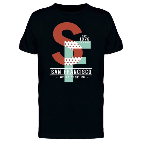 San Francisco Sf Graphic Tee Men's -Image by Shutterstock