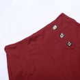 thumbnail image 7 of GJSYRH Womens High Waisted Cropped Wide Leg Stretchy Straight Pants Trousers with Pockets, 7 of 7