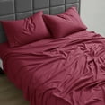 Nestl Luxury Soft Microfiber Full Size Bed Sheet Set with Pillow Case