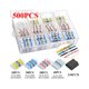 thumbnail image 4 of Eigraketly Kit de combinación de tubos de aislamiento térmico de envoltura de Cable eléctrico de plástico de tubo termorretráctil Industrial de manga Herramientas eléctricas  500PCS NO6 Eigraketly  JJ14698-06B, 4 of 5