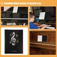 thumbnail image 5 of Music Binder for Piano Score 40 Pages Capacity Organizer for Musicians Performers A4 Sheet Music Folder Portable Sheet Music Folder, 5 of 5