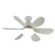 thumbnail image 1 of Inteprter Suministro de aire suave, luz LED para ventilador de techo pequeña, viento natural para una experiencia refrescante y duradera Electrodomésticos 40W, 1 of 6