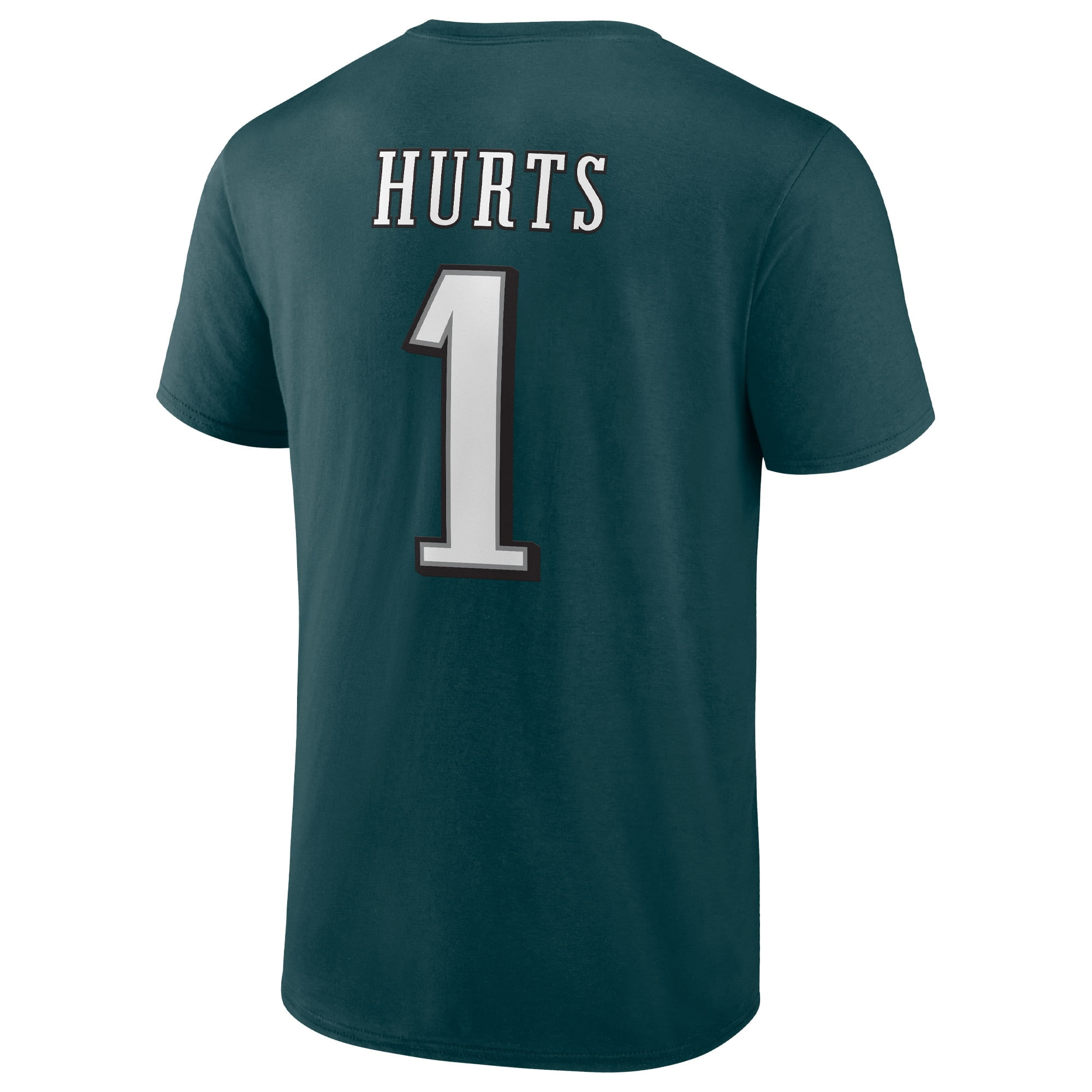 NFL Jalen Hurts Philadelphia Eagles Mens Name & Number Short Sleeve Tee