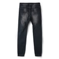thumbnail image 2 of Ma Croix Men's Loose Fit Denim Jogger Pants with Drawstring Casual Comfort, 2 of 6