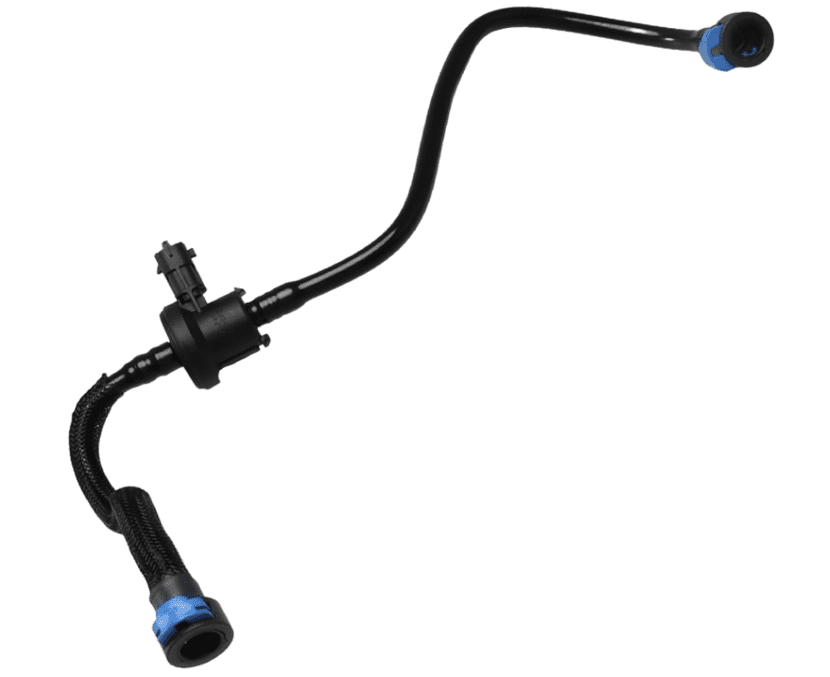 LICHENGTAI Vapor Canister Purge Valve Solenoid & Hose Assembly for 2012-2018 Ford Focus Replaces BV6Z-9D289-B BV6Z-9D289-A 911-777