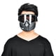 thumbnail image 4 of Máscara facial para exteriores resistente al viento y a la niebla para casco de motocicleta de carreras con lentes grises, 4 of 8