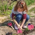 thumbnail image 3 of Juego De Herramientas De Jardinería Para Niños Juego De Herramientas De Jardín Portátil Para Niños Juego De Herramientas De Playa Práctico Con Bolsa De Almacenamiento Para Jardín De Playa Para Niños Kearding TO001877-00, 3 of 7