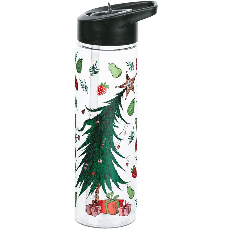 The Grinch and Max The Reindeer 2-Pack of 24-Ounce Plastic Water Bottles