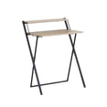 thumbnail image 1 of Ilios Innova | Escritorio Plegable Compacto Minimalista con Repisa, No Requiere Armado, Elegante y Resistente en MDF con Melamina y Estructura Metálica., 1 of 9
