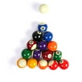 thumbnail image 6 of WSYW 16Pcs Billiards Pool Table Billiard Ball Standard Size 2-1/4", 6 of 8