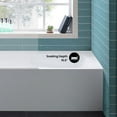 thumbnail image 4 of Voltaire 54 x 30 Skirted Left Drain Soaking Apron Bathtub in Glossy White with Integrated Overflow and Armrest, Drain Included, 4 of 8
