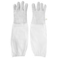 thumbnail image 1 of Bee Gloves Beekeeper Protector Bee Keeping Tools Breathable Bee Gloves Beekeeping Gloves With Long Protective Sleeves Elastic Cuffs Beekeeper Beekeeping Supplies XL, 1 of 8
