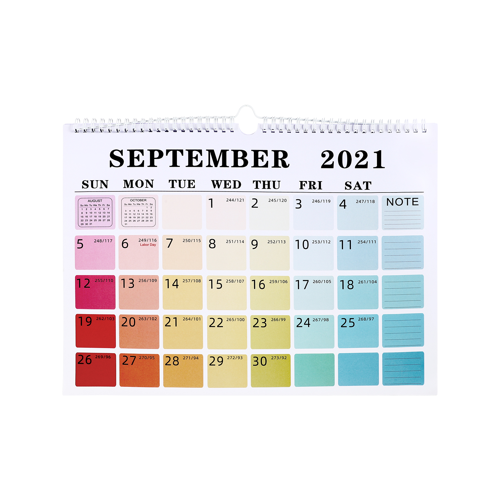 Usd 261 Calendar 2022 2023 Ounona 1Pc Indoor 2022 English Wall Calendar Wall Hanging Schedule Note  Calendar - Walmart.com