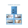 thumbnail image 4 of 3.5Cu.Ft Compact Refrigerator Mini Fridge with Freezer, Small Refrigerator with 2 Door, 7 Level Thermostat Removable Shelves for Kitchen, Dorm, Apartm, 4 of 4