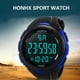 thumbnail image 4 of Jumpingount Man Watch Waterproof Stylish Sports Date Wristwatch Watches Gifts Home Outdoor Birthday Festival Indoor Electronic Display Relojes Plata Jumpingount SB1842-03B, 4 of 6