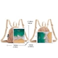 thumbnail image 2 of SUSHANG Backpack Anti Lock Cover Small Weave Type Tassel Backpack Laptop Bag for Women Anti Theft Travel Backpack Purse Shoulder Bags, 2 of 5