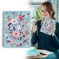 thumbnail image 1 of Clearance Sale!Aesthetic Notebook Cute College Ruled 8x6 Journal/Notebook With Large Pockets And Lined Pages Perfect Supplies To Stay Organized At Work Or School, 1 of 8