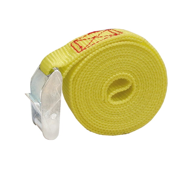 1" x 6' Cam Strap, Yellow,PartNo S20102 JonesStephens