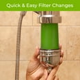 thumbnail image 2 of WaterChef Shower Filter Cartridges RCSF-7, 2-Pack, 20,000 Gallon Capacity, Compatible with SF-7C Shower Filters, 2 of 5