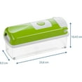 thumbnail image 2 of Genius Nicer Dicer Vegetable Cutter, 12-Piece Set, Green, 2 of 5
