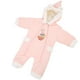 thumbnail image 5 of Monos de Invierno Ticfox para bebés color rosa, 5 of 12