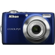 Nikon Coolpix L22 12 Megapixel Compact Camera, Blue