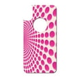 thumbnail image 3 of DistinctInk Custom SKIN / DECAL compatible with OtterBox Commuter for iPhone XR (6.1" Screen) - Hot Pink Polka Dots Swirl, 3 of 5