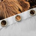 thumbnail image 4 of Homewish Highland Cow Curtains Pack of 2 (42x84 Each) for Children Teens,Animal Print Curtains Blackout,Farmhouse Animal Bedroom Curtains,Breathable Home Decor, 4 of 6