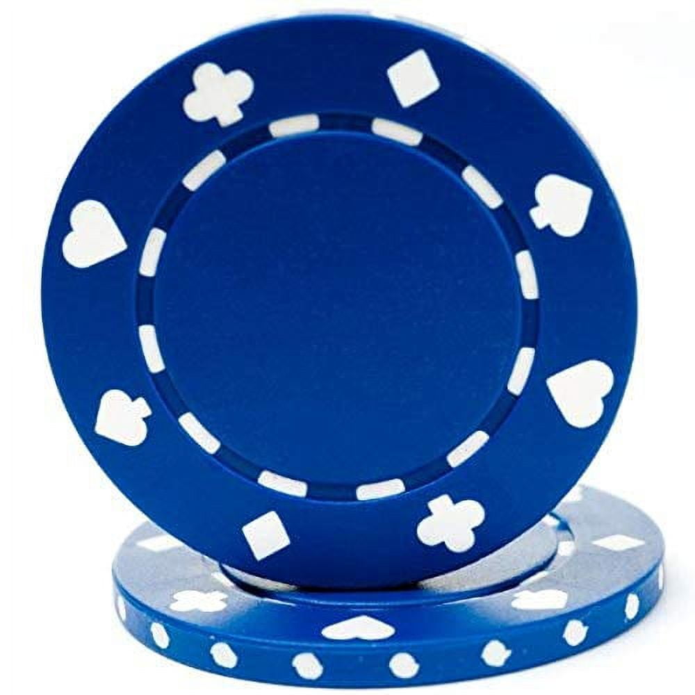 新品未開封 レアデック USPC Panama Casino Trademark Poker Poker Chip Set with Carrying Case Silver 10