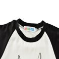thumbnail image 3 of Gibobby blusas aesthetic Camiseta de manga corta con cuello redondo para niños y niñas a juego con estampado de animales de dibujos animados de verano a la moda(Gris, 3-4 Años), 3 of 5