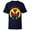 Navy, variant on Marvel Studios X-Men ’97 Cyclops X-Logo To Me My X-Men- Short Sleeve T-Shirt for Kids - Customized-White