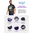 thumbnail image 6 of Bluey Mens Pajamas Blue Sizes Small To XX-Large, 6 of 7