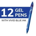 thumbnail image 4 of BIC Gel-ocity Retractable Quick Dry Gel Pen, Medium Point, Blue, 12-Count, 4 of 9