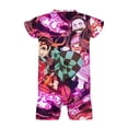 thumbnail image 5 of Demon Slayer Baby Romper Short Sleeve Bodysuits Soft Rompers Summer Clothes One-Piece Jumpsuits Outfits 12-18M, 5 of 7