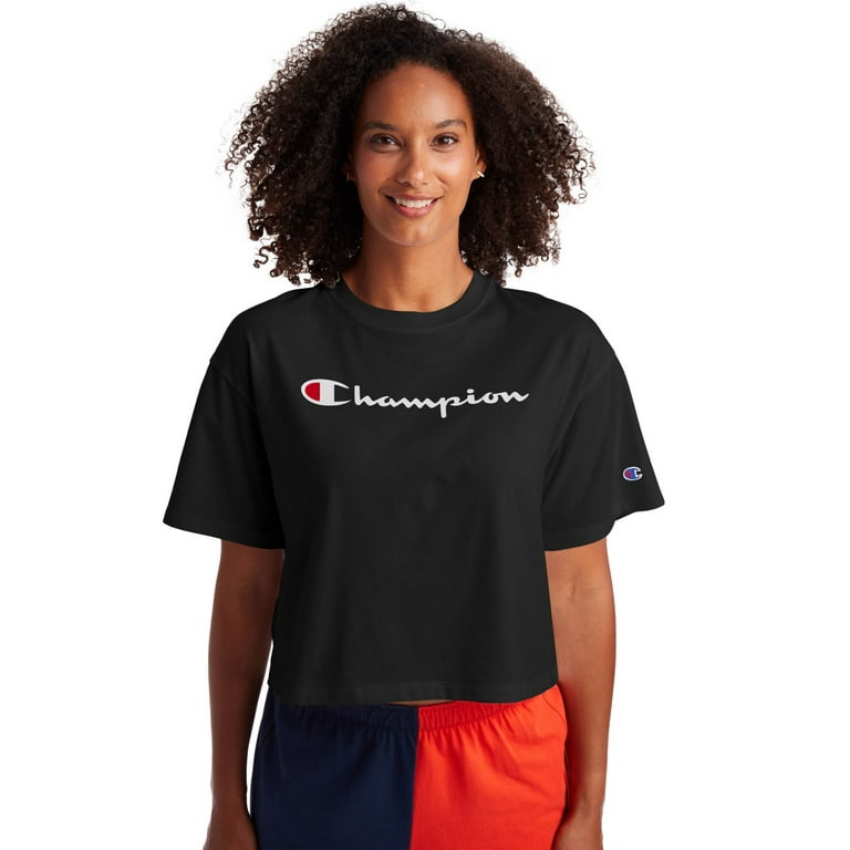 Champion Crewneck Short T-Shirts - Walmart.com