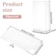 thumbnail image 2 of 20 cajas rectangulares de PVC transparente de 19 x 10 x 3,8 cm para dulces, regalos, bodas, fiestas y baby showers., 2 of 9
