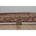 thumbnail image 6 of Contemporary Home Living 5' x 7' Medallion Floral Rectangular Area Throw Rug - Cream and Copper, 6 of 8
