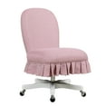 thumbnail image 2 of Linon Penny Office Chair, Pink, 18-22 inch Adj. Seat Height, 2 of 3