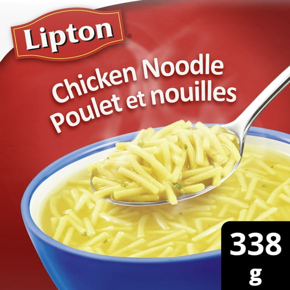 Mélange à Soupe Lipton Poulet et Nouilles 338 g soupe