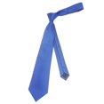 thumbnail image 2 of Murong Jun Men's Ties Solid Color Pure Polyester Plain Necktie Blue Ties For Men Medium Necktie, 2 of 4
