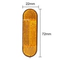 thumbnail image 4 of Reflector de noche de tubo reflectante de seguridad frontal para Scooter M365 PRO 2 (1pc), 4 of 4