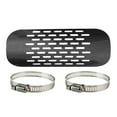 thumbnail image 2 of Motorcycle Exhaust Cover Middle Heat Insulation Cover with 2 Clamps - 2-7cm Clamp, 2 of 10