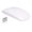 White, variant on Yajisi Wireless Mouse Smart Slim Portable 2.4G Cordless Mice with USB Receiver for Office Laptop Computer Tablet PC Mac, Adjustable 1600 DPI, 4 Keys, No Battery Included, Black Color