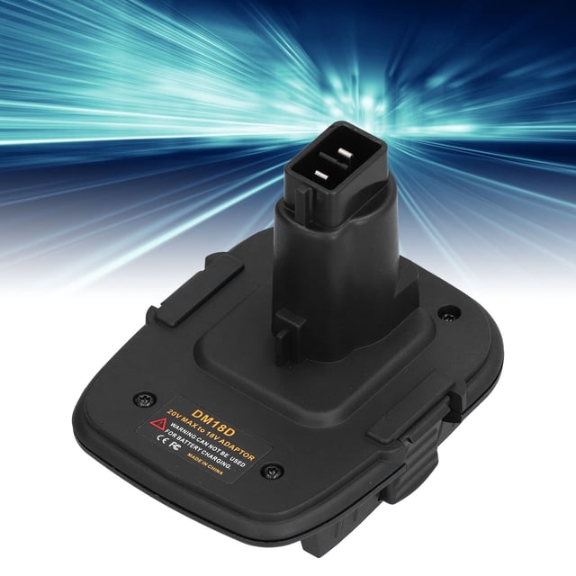Battery Adapter, High Temperature Resistant Long Plug Connection Life DM18D Dock Power Connector Stable for