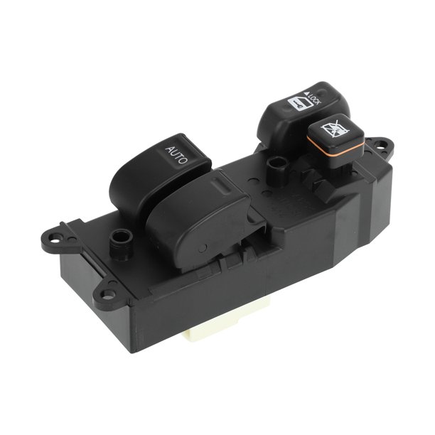 Interruptor de ventana eléctrica Unique Bargains No.848200K051 para el lado del conductor delantero izquierdo para Toyota Hilux 2005-2011 Negro
