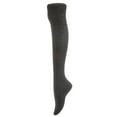 3 Pairs Awesome Women Thigh High Cotton Boot Socks. Durable Knee High