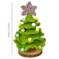 thumbnail image 3 of Xihbxyly Oferta de Hoy Árbol de Navidad Tejido a Mano con Hilo de Flor Eterna, Adornos de Mesa Terminados, Adornos para El Coche, Regalos para Navidad, 3 of 6