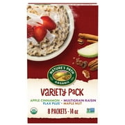 Nature's Path Organic Oatmeal, Variety Pack Instant, 14oz Box